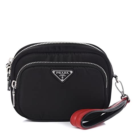 prada wristlet pouch|prada pouch price.